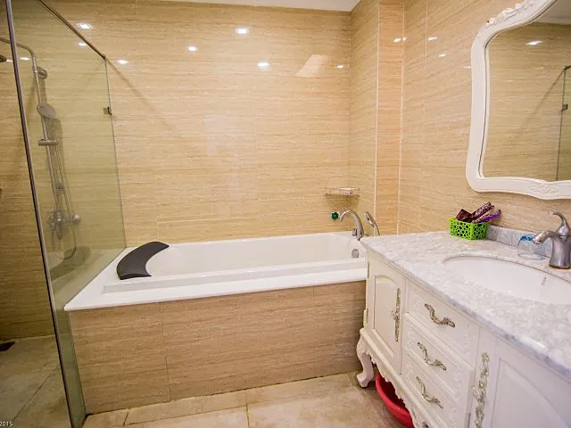 bồn tắm rất nhiều của villa ngọc trai NT27